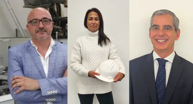 Salvador Bernal (Talasur), Ainhoa Alonso Morales y Enrique Fern&aacute;ndez Delgado (Urdecon).