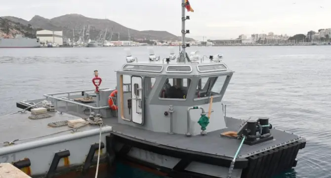 Primera empujadora para los submarinos S-80, que publica Infodefensa.com 