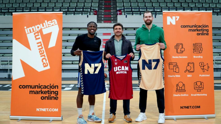 N7 y UCAM Murcia CB unen esfuerzos en una acci&oacute;n solidaria para el 2024