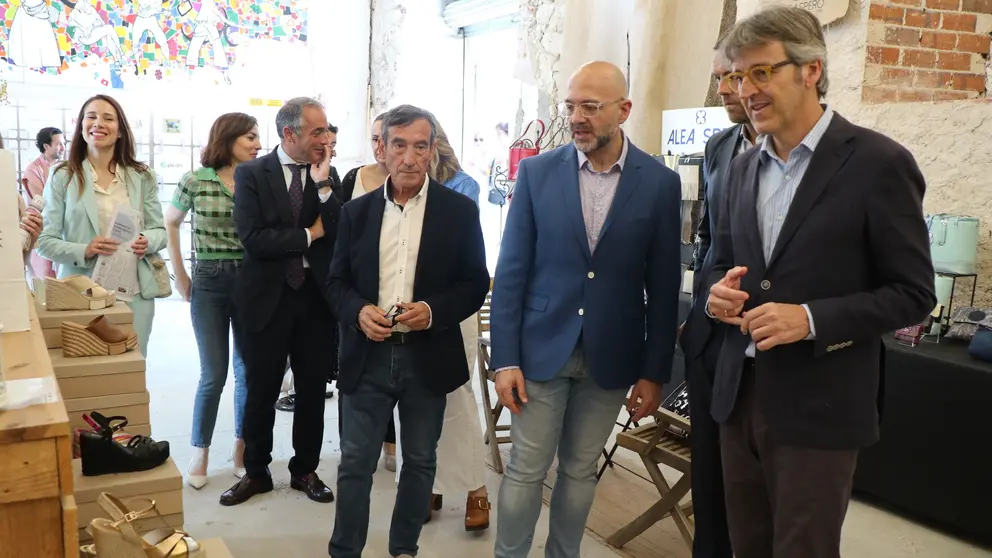 El consejero de Econom&iacute;a y Empresa, Luis Alberto Mar&iacute;n, en la inauguraci&oacute;n del &lsquo;Youte Festival&rsquo;.