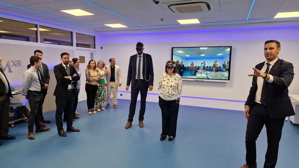 Inauguraci&oacute;n del Aula de Realidad Virtual y Computaci&oacute;n Espacial.
