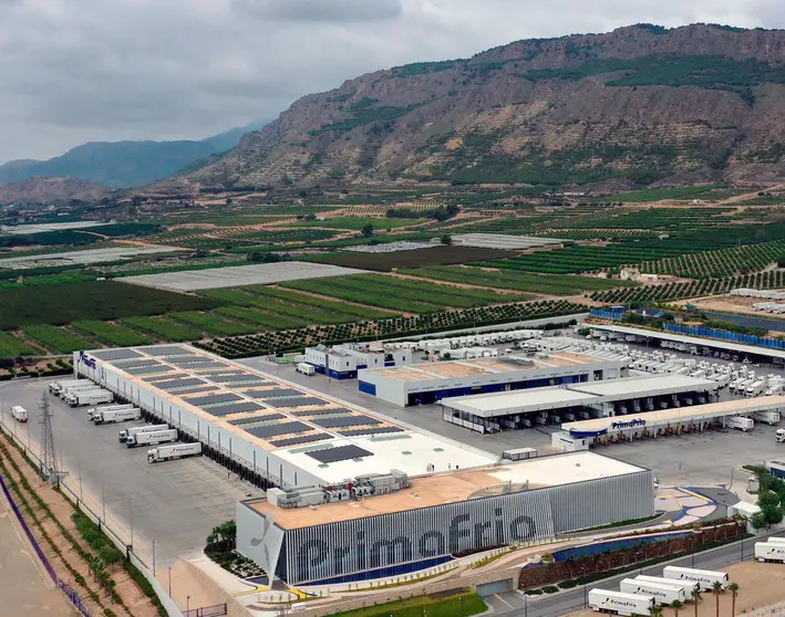 Instalaciones de Primafrio. Regi&oacute;n de Murcia.