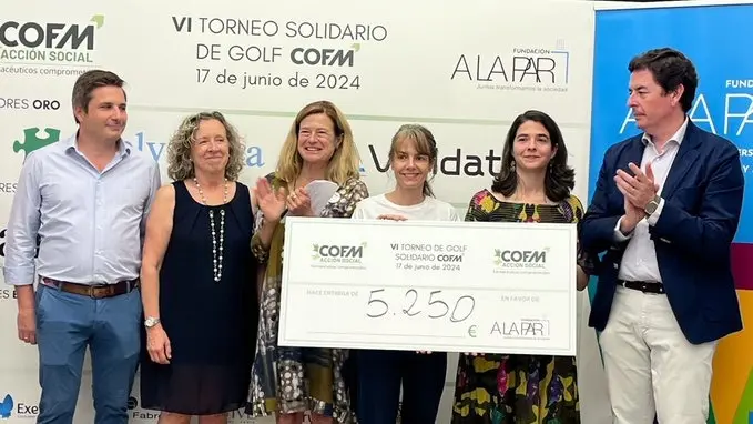 VI edici&oacute;n del Torneo de Golf Solidario del Colegio Oficial de Farmac&eacute;uticos de Madrid.