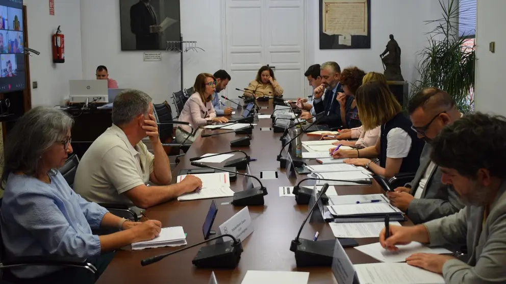 La concejal del consistorio murciano Bel&eacute;n L&oacute;pez participa en la reuni&oacute;n de la Comisi&oacute;n Nacional de Educaci&oacute;n y Universidad de la Federaci&oacute;n de Municipios.