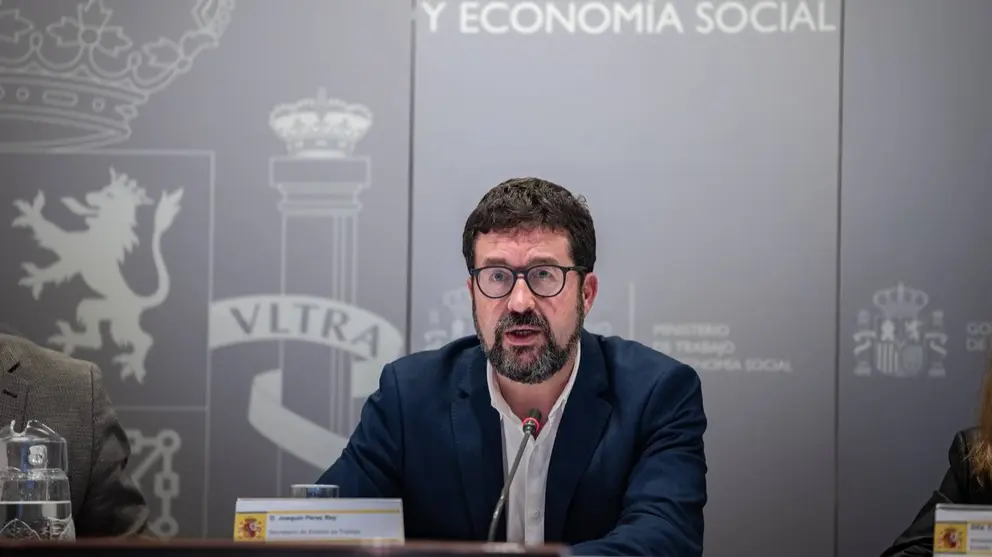 El secretario de Estado de Trabajo, Joaqu&iacute;n P&eacute;rez Rey.
