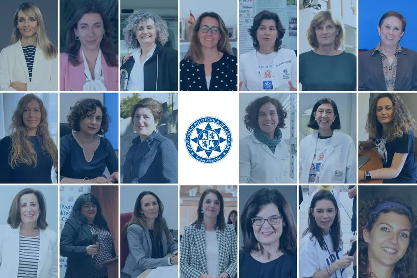 Imagen del ranking con las 20 investigadoras de la UPCT publicado en la web de la Universidad Polit&eacute;cnica.