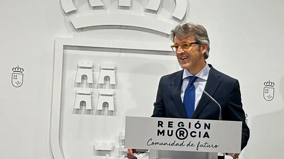 El consejero de Econom&iacute;a, Luis Alberto Mar&iacute;n.