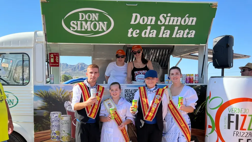 Food-truck de Garc&iacute;a Carri&oacute;n en las Fiestas de la Vendimia y el Vino de Jumilla.