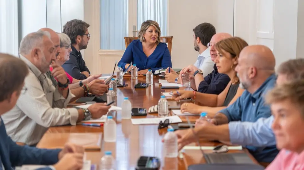 Reuni&oacute;n de la Junta de Gobierno local.