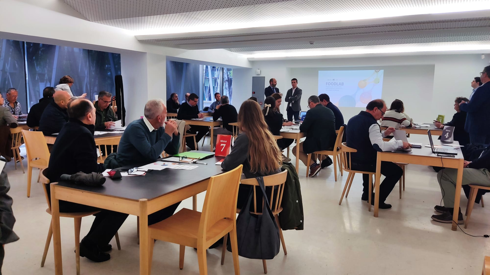 Encuentro en el marco del &lsquo;Foodlab&rsquo;.
