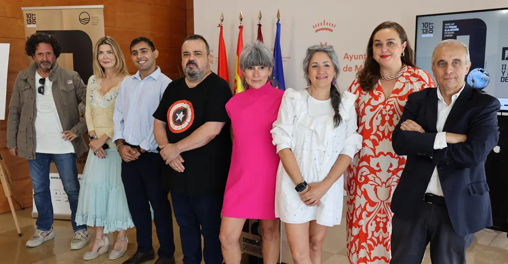 Organizadores y patrocinadores del festival de cine y medioambiente 'Distop&iacute;a'.
