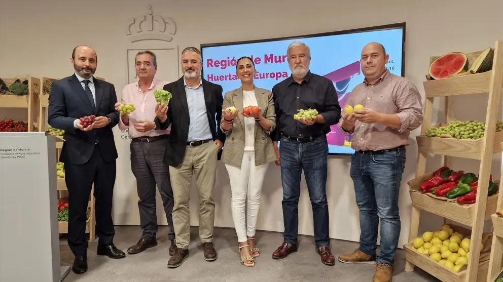 Imagen durante la presentaci&oacute;n que ha llevado a cabo la consejera de Agricultura, Sara Rubira.