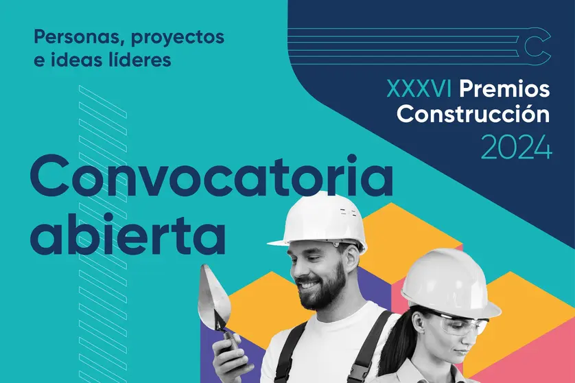 Cartel de la XXXVI Edici&oacute;n de los Premios de Construcci&oacute;n Frecom 2024.