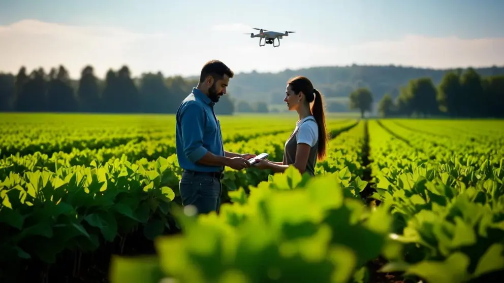 Imagen sobre innovaci&oacute;n tecnol&oacute;gica en la agricultura.