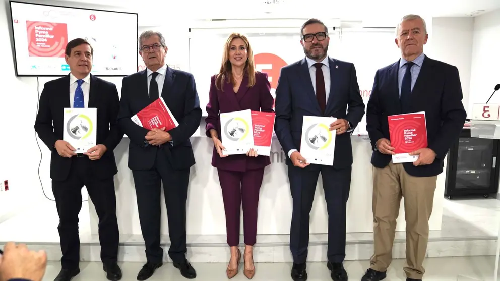 Imagen durante la presentaci&oacute;n del 'Informe Pyme 2024' y el 'Informe Pyme Familiar 2024'.
