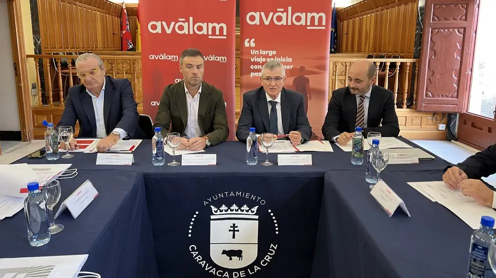 Un momento de la reuni&oacute;n del Consejo de Administraci&oacute;n de Av&aacute;lam en Caravaca.