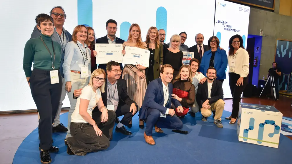 Ganadores del Premio Emprendedor del A&ntilde;o. (CARM)