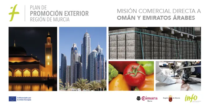 Imagen del cartel de la misi&oacute;n comercial que se llevar&aacute; a cabo. (CARM)