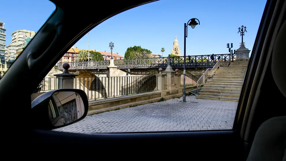 Imagen de Murcia desde el interior de un veh&iacute;culo. (BlaBlaCar)