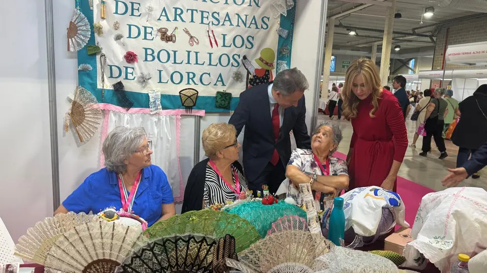 Foto de archivo de la inauguraci&oacute;n de la consejera, Marisa L&oacute;pez Arag&oacute;n,de Feramur en Lorca, en septiembre de 2024. (CARM)