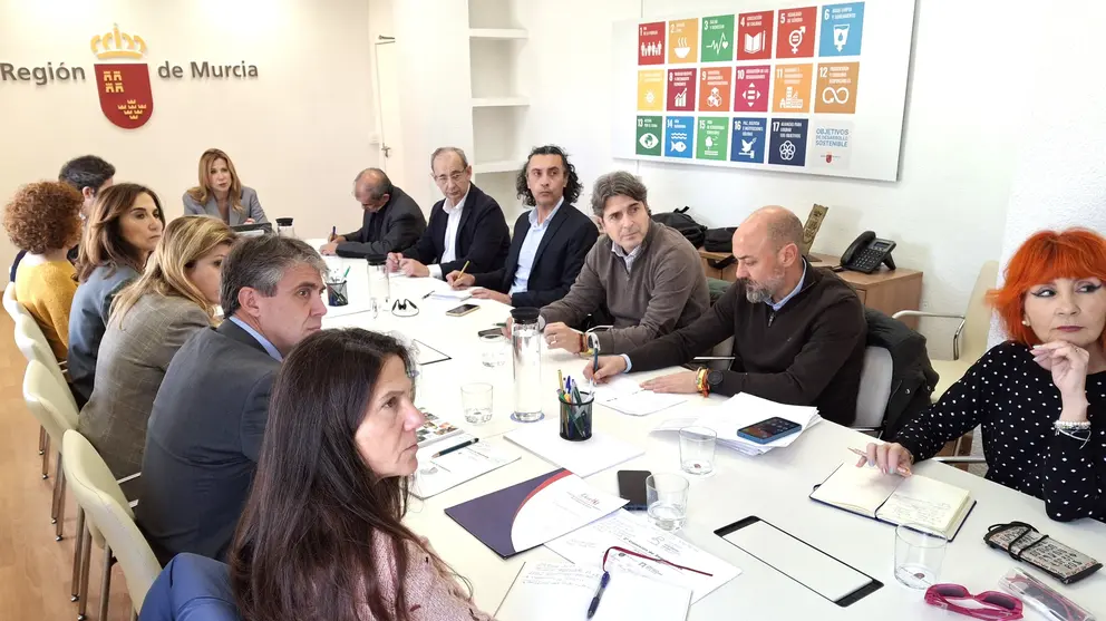 Reuni&oacute;n de la Comisi&oacute;n de seguimiento del V Pacto de la Econom&iacute;a Social. (CARM)