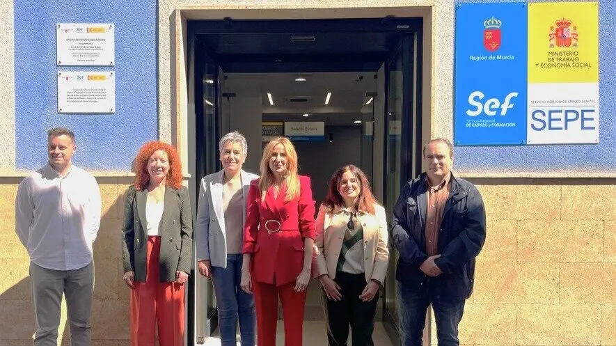 Inauguraci&oacute;n de la nueva Oficina con la presencia de la consejera de Empresa, Marisa L&oacute;pez Arag&oacute;n. (CARM)
