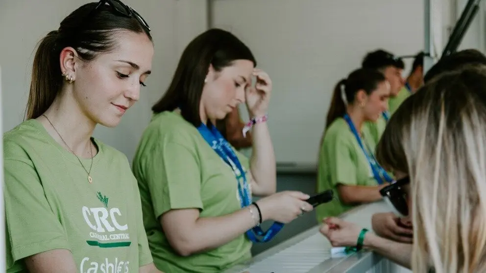 CRC en el Festival Warm Up 2024. (Caja Rural Central)