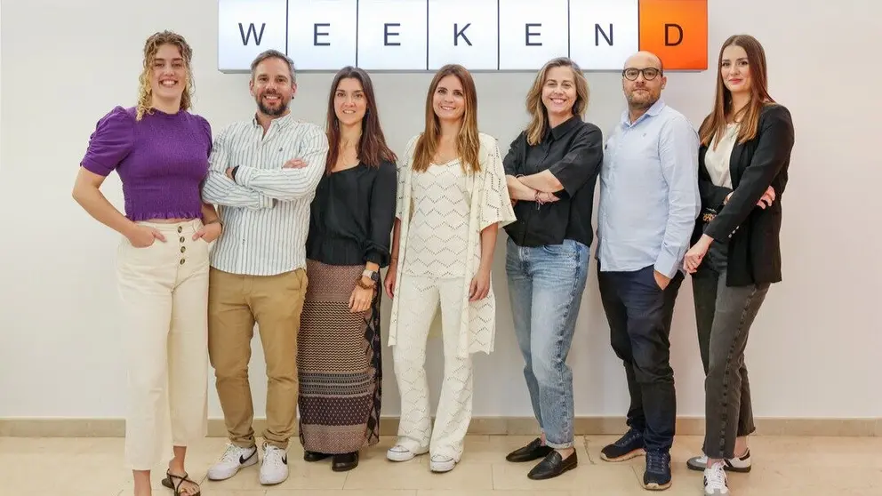 Equipo de la Agencia Weekend. (Agencia Weekend)