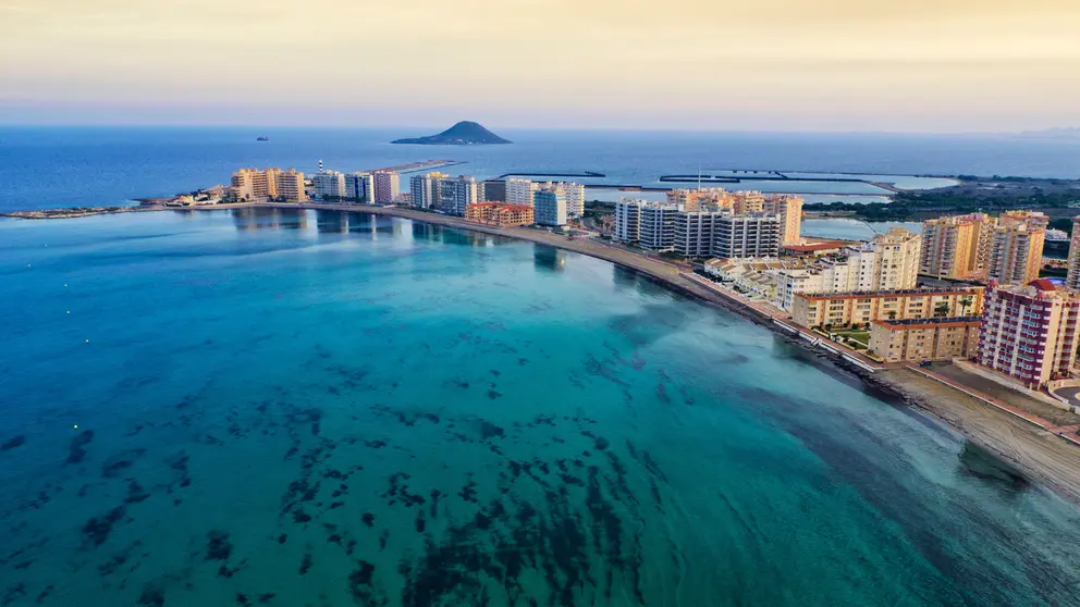 Imagen de La Manga del Mar Menor. (CARM)