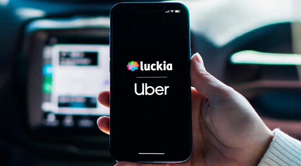 Luckia y Uber se unen en un acuerdo &uacute;nico- Foto Be tragap...