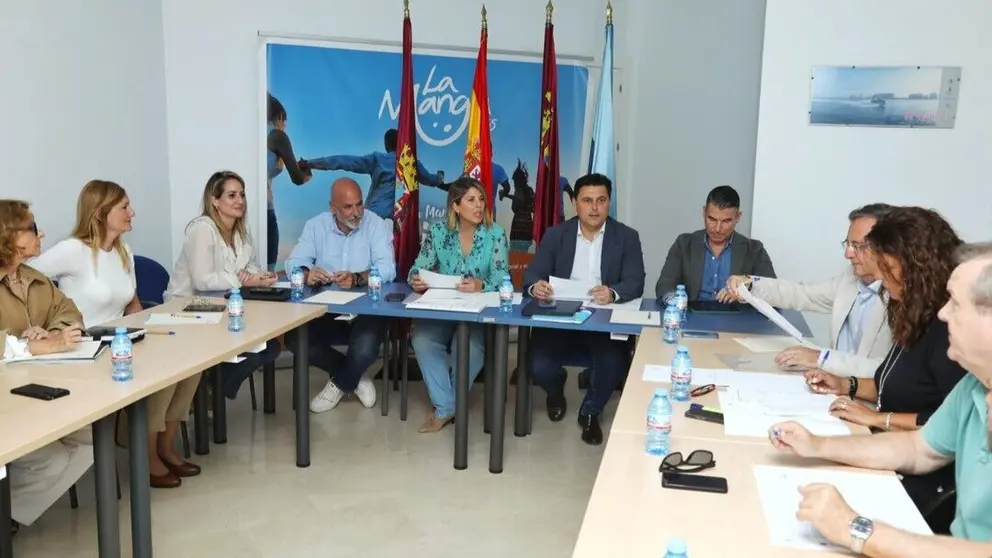 Reuni&oacute;n del Consorcio de La Manga. (Ayuntamiento de Cartagena)