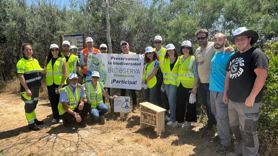 Refugio de polinizadores en Cabezo Beaza. (Hidrogea)