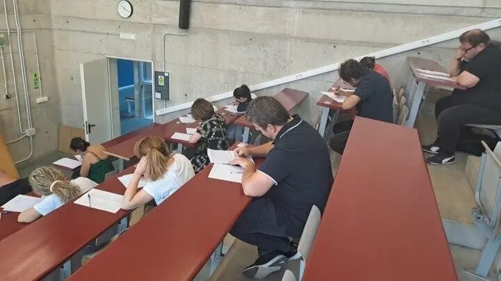 Imagen de la &uacute;ltima oposici&oacute;n a Secundaria, celebrada en 2023. (CARM)