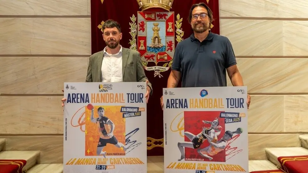 Imagen de la presentaci&oacute;n del evento deportivo. (Ayuntamiento de Cartagena)