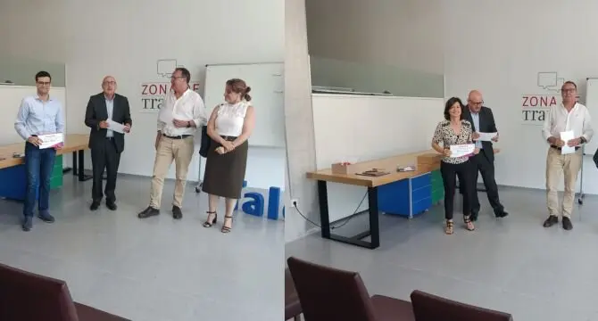Collage con las fotos de los ganadores. (UPCT)