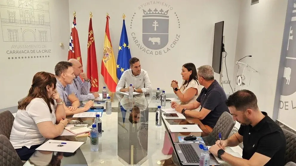 Un momento de la reuni&oacute;n celebrada en Caravaca de la Cruz.&nbsp;(CARM)