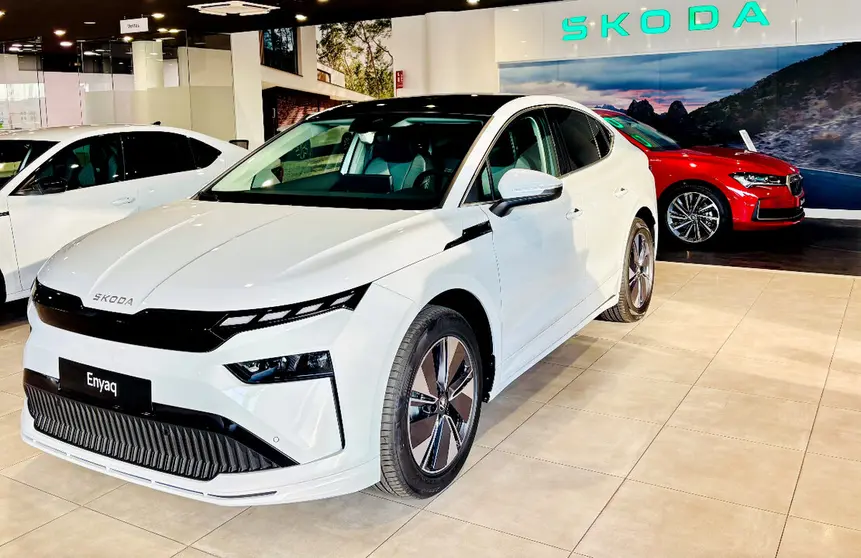 &Scaron;koda, la marca de moda en Europa, consolida su crecimiento en Murcia y Torrevieja Gama el&eacute;ctrica Skoda. (Grupo H.)