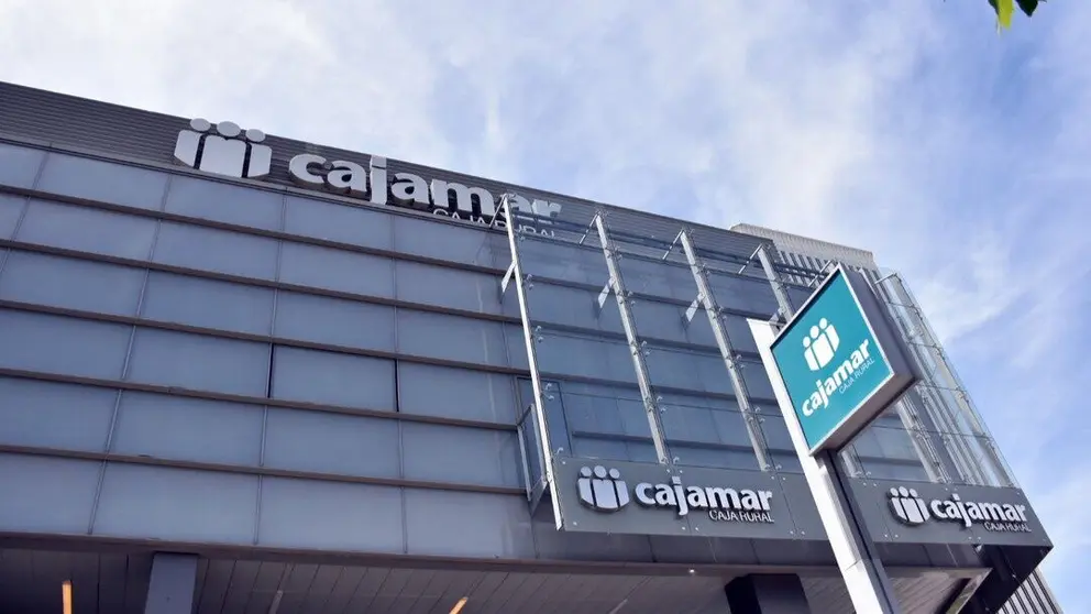 Fachada del edificio de Cajamar. (Cajamar)