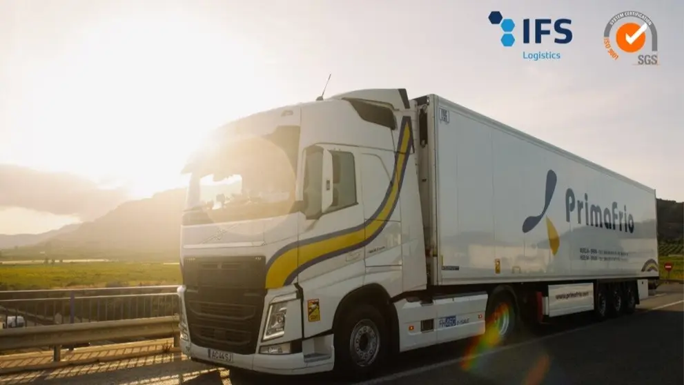 Certificaci&oacute;n IFS Logistics conseguida por Primafrio. (Primafrio)