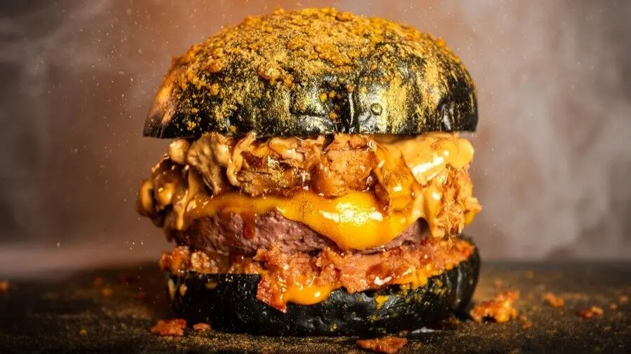 Una hamburguesa participante. (The Champions Burger