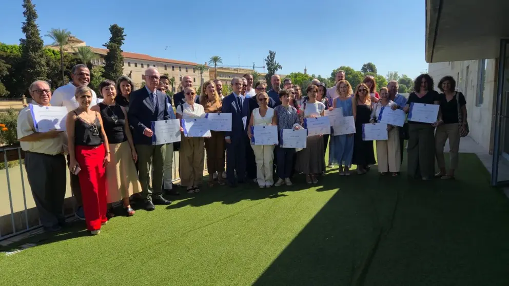 Entrega del distintivo Sicted de Calidad Tur&iacute;stica a establecimientos murcianos. (Ayuntamiento de Murcia)