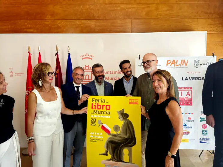Feria del Libro 2025 enmarcada en el 1200 aniversario de Murcia