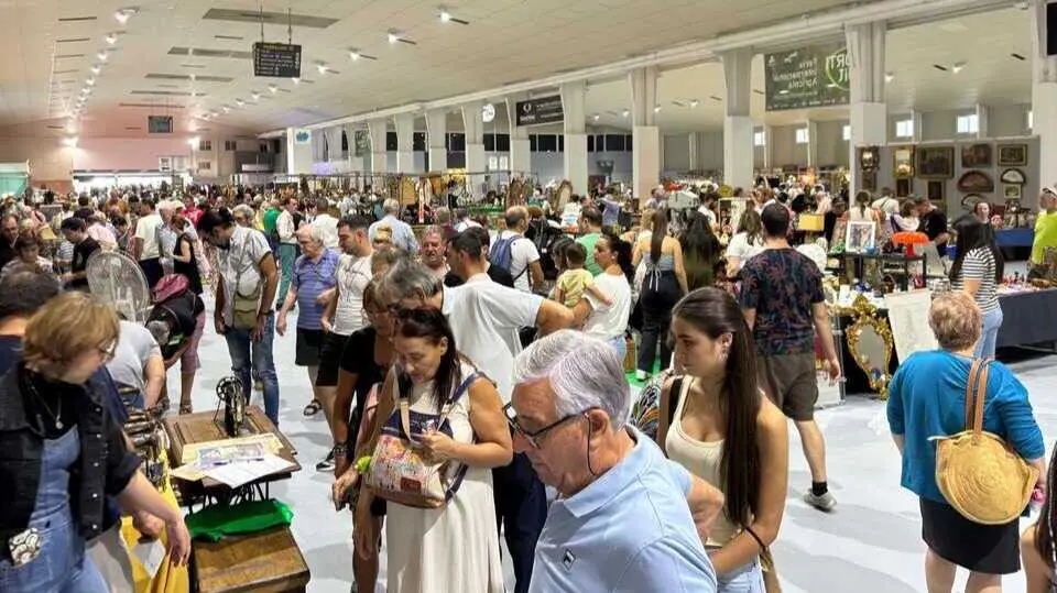 Afluencia de gente asistente a las ferias. (Ifepa)