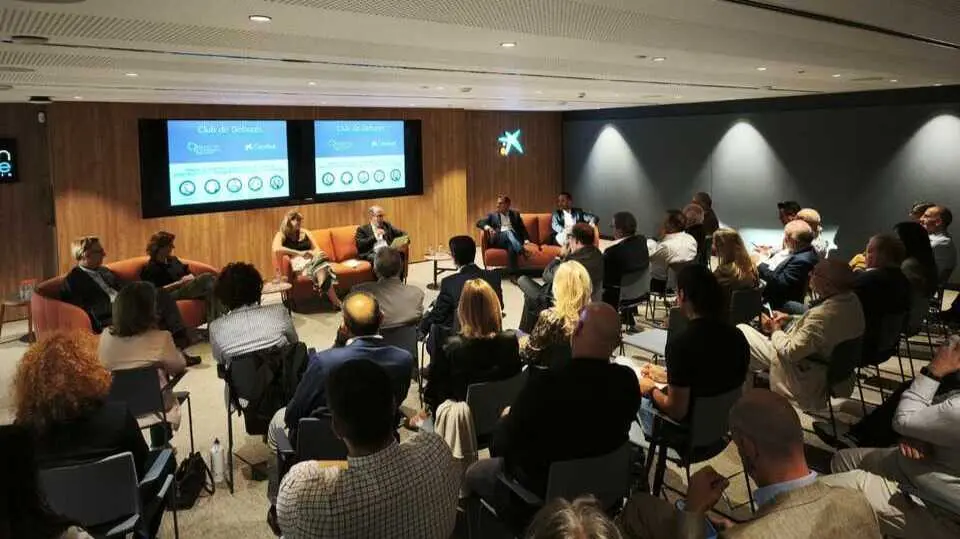 Un momento de la sesi&oacute;n sobre innovaci&oacute;n del Club de Debates del C&iacute;rculo de Econom&iacute;a. (C&iacute;rculo de Econom&iacute;a)