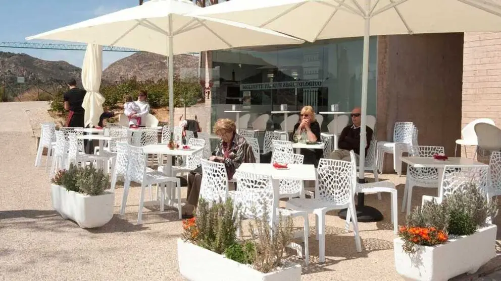Bar del Parque Arqueol&oacute;gico del Molinete. (Ayuntamiento de Cartagena)