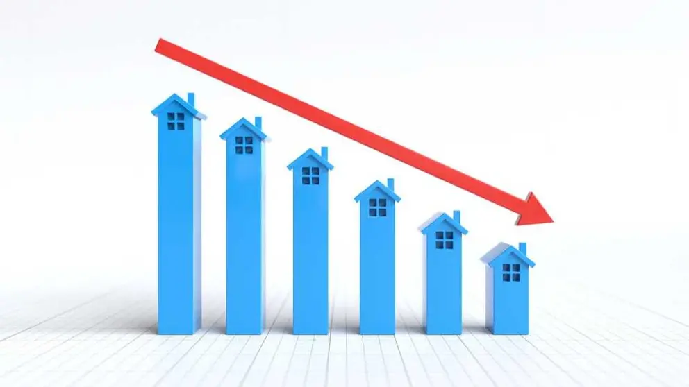 Imagen ilustrativa del descenso del precio de la vivienda. (Freepik)