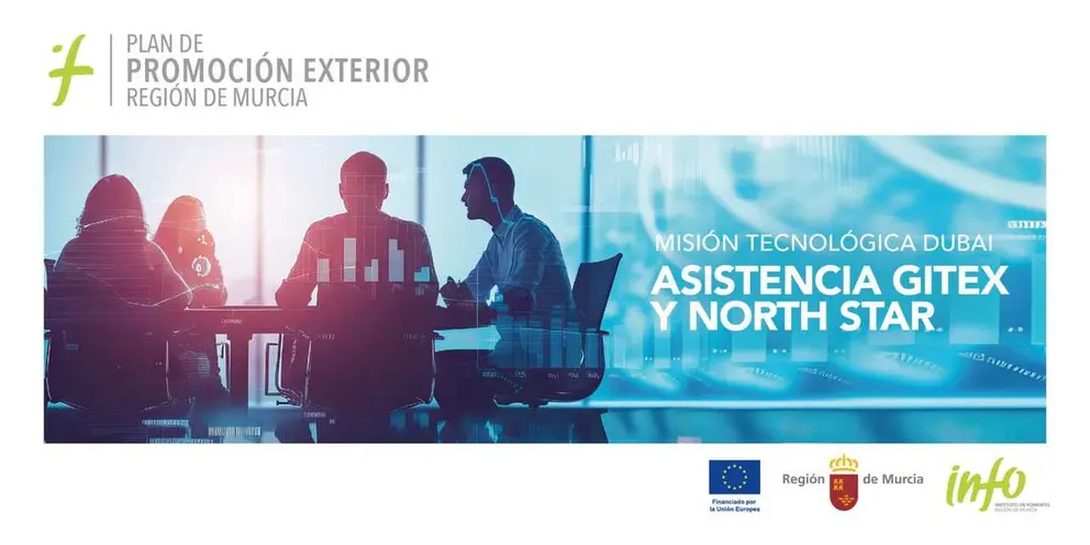 Cartel de la misi&oacute;n comercial. (CARM)