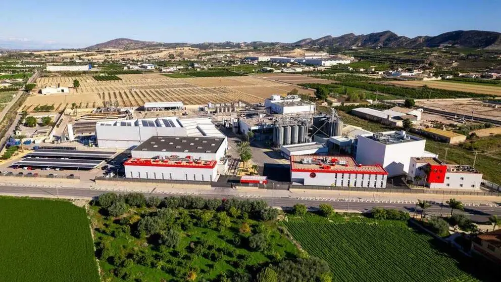 Centro industrial de HTBA en Beniel. (HTBA)