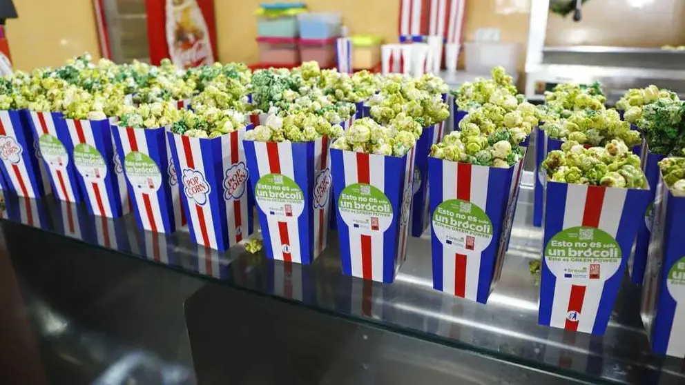 'Palomitas' de la 'premi&egrave;re' del spot &lsquo;Crisis de Identidad Vegetal&rsquo;. (Tactics)