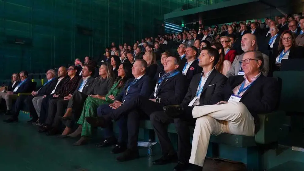 Asistentes al XX Congreso de Hoteleros Espa&ntilde;oles en El Batel. (HoyT&uacute;)